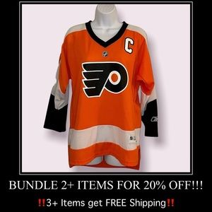 Philly Flyers YOUTH Reebok Home Orange Jersey